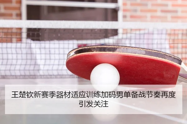 王楚钦新赛季器材适应训练加码男单备战节奏再度引发关注 | JiuboSports